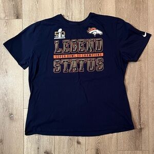 Nike - Denver Broncos Legend Status Super Bowl 50 Champions tee, athletic cut